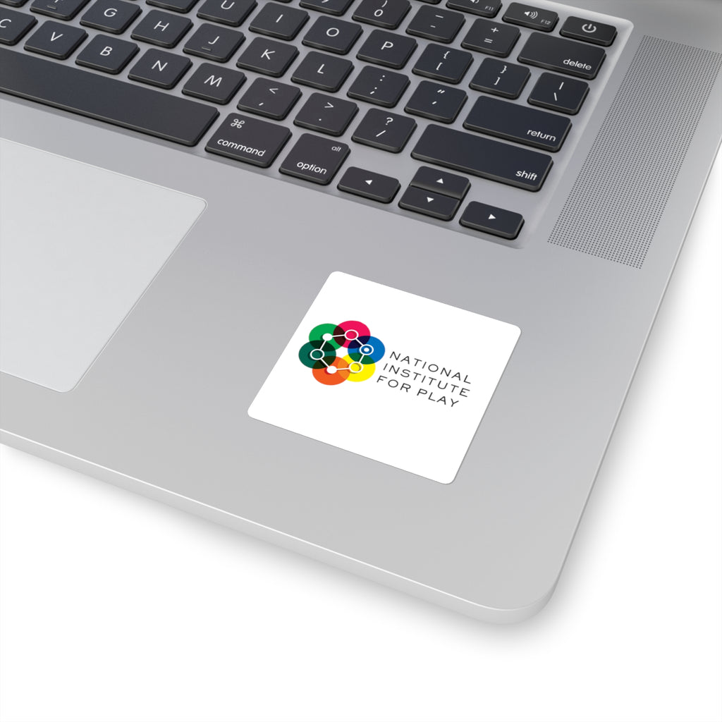 Square Sticker, National Institute for Play Logo