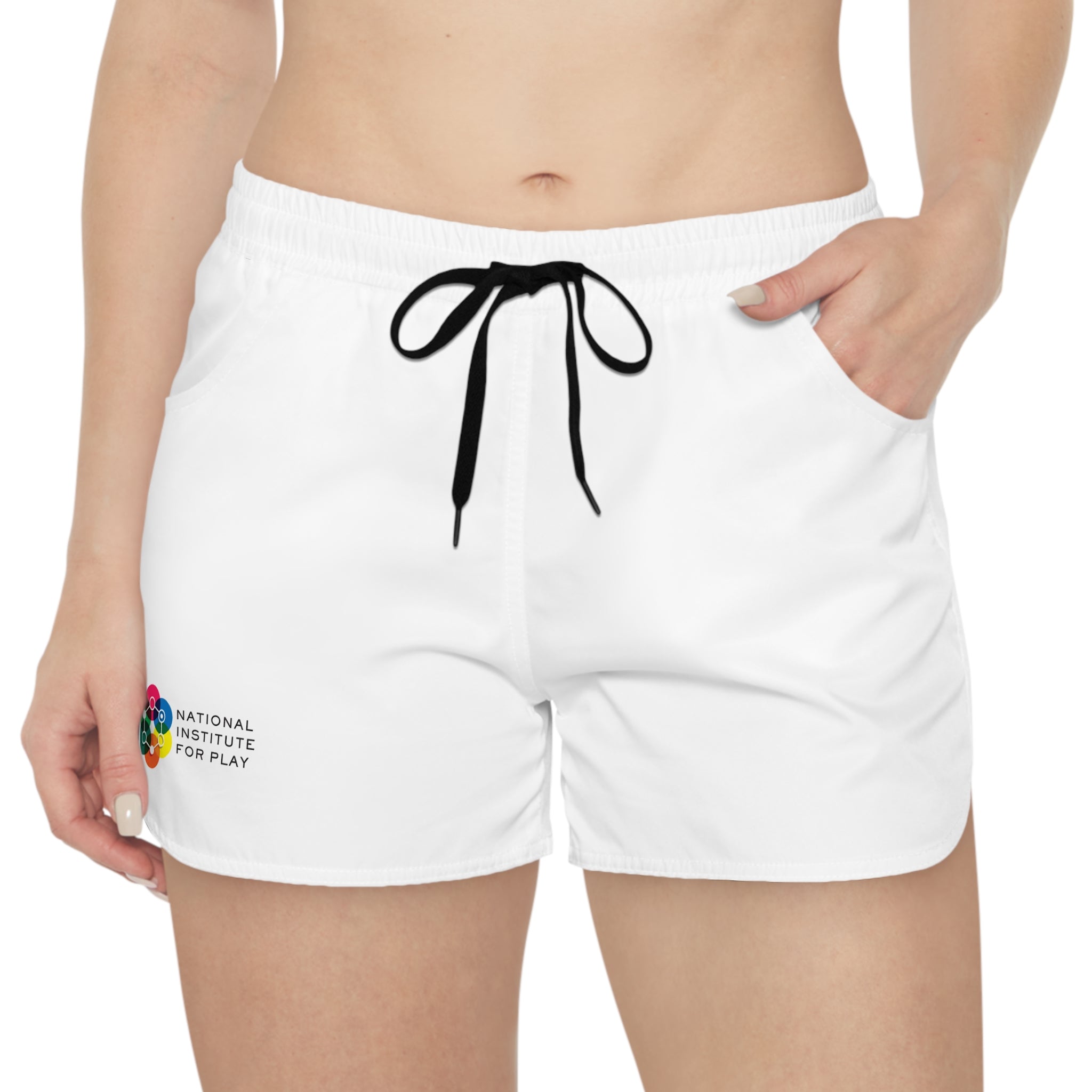 Women's Casual Shorts, National Institute for Play Logo
